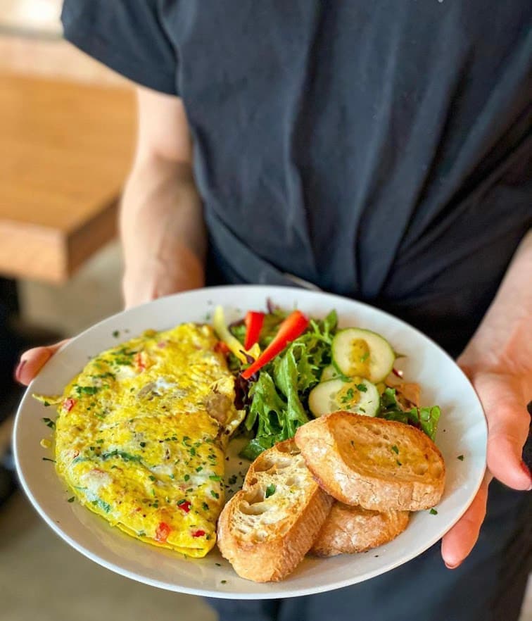 Omelet at Bonita Cafe